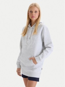 Beverly Hills Polo Club Bluza W126-BHLSS-1038-40M Szary Regular Fit