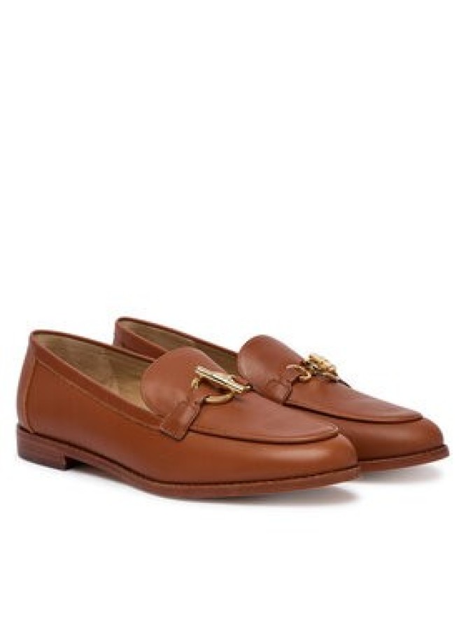 LAUREN RALPH LAUREN Loafersy 802P10534002 Brązowy