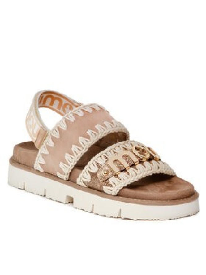 Mou Sandały New Bio SW461001C Beżowy