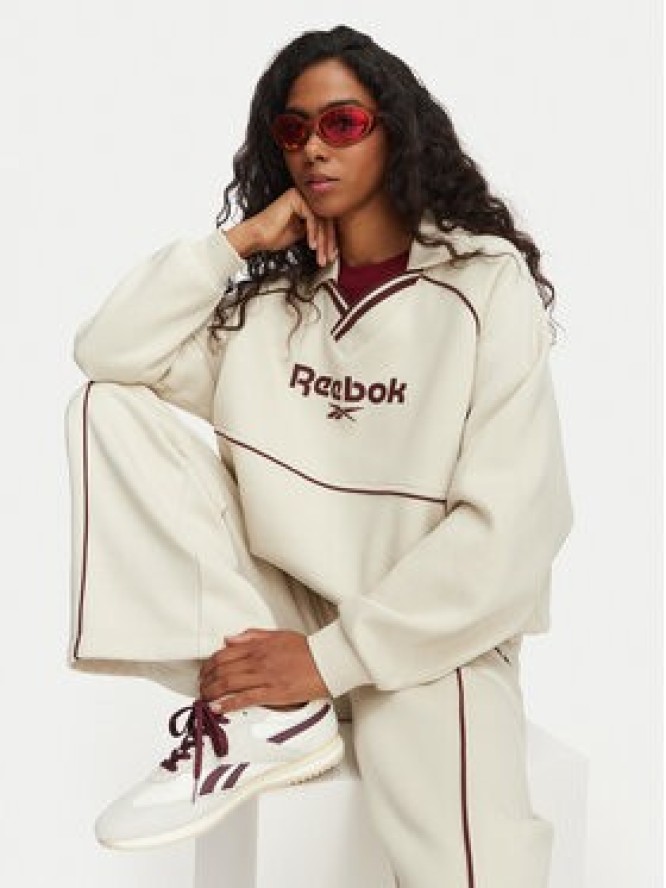 Reebok Bluza Angelica RK25685CCW Kremowy Oversize