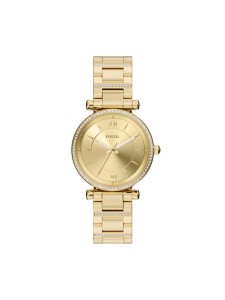 Fossil Zegarek Carlie ES5465 Złoty