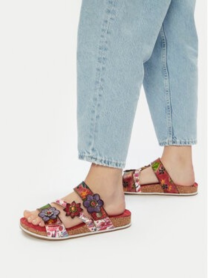 Laura Vita Klapki Brcyano 16 Czerwony