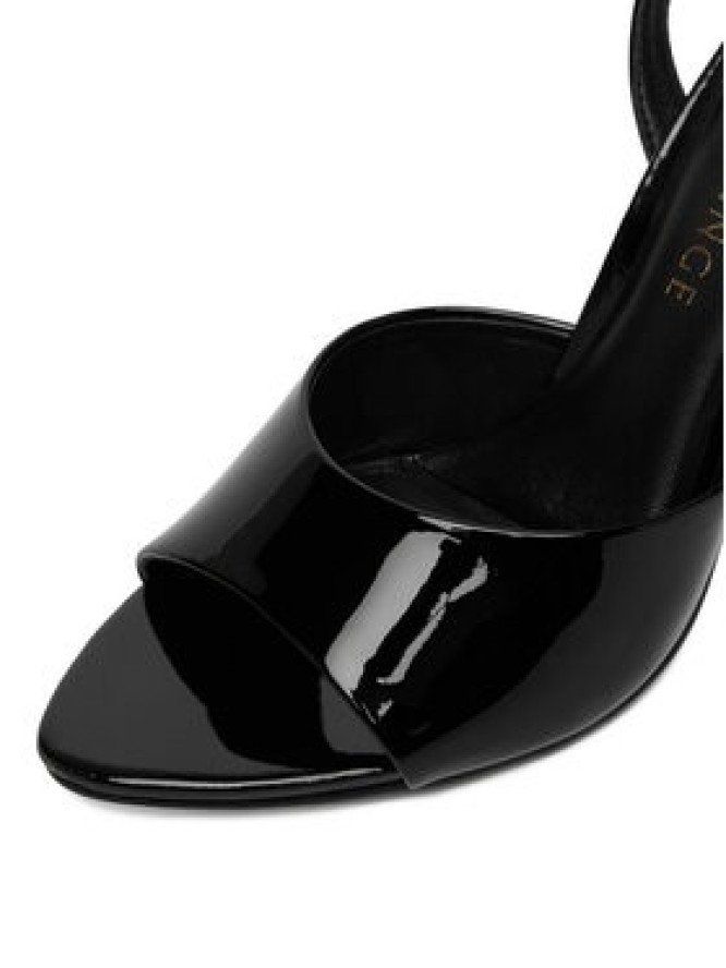 Eva Minge Sandały EO-FLORA-LT1605-6 Czarny