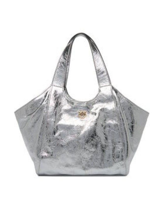 PINKO Torebka Tote Mini Bag AI 25-26 PLTT 104645 A2OT Srebrny
