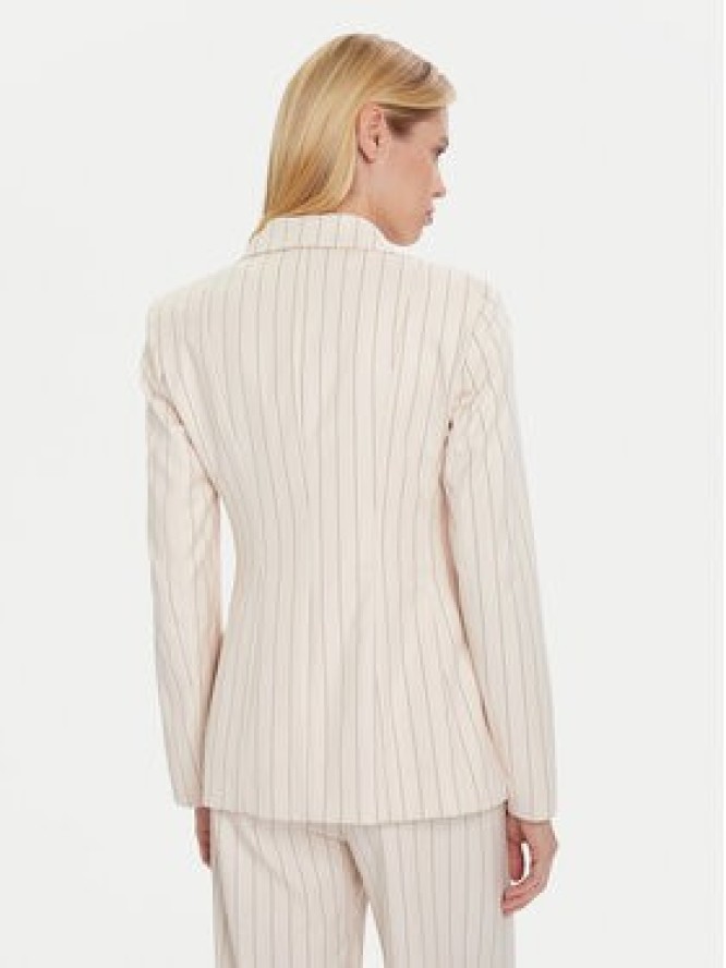 Maryley Marynarka 25IB139/M17 Écru Regular Fit