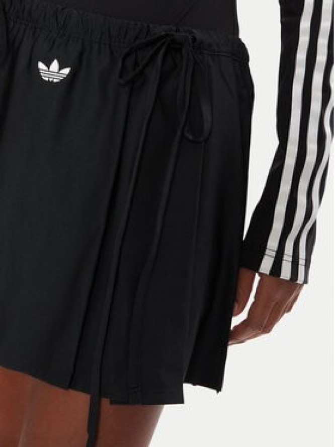 adidas Spódnica mini Ribbon JX2554 Czarny Regular Fit