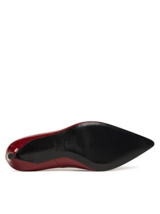 BOSS Szpilki Gracey 50552759 Bordowy