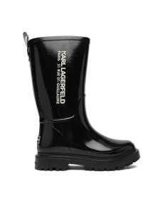 KARL LAGERFELD Kalosze KL47180S Czarny