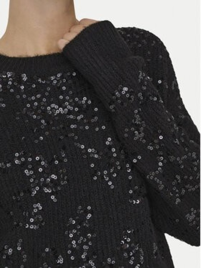 ONLY Sweter Alta 15353230 Czarny Regular Fit