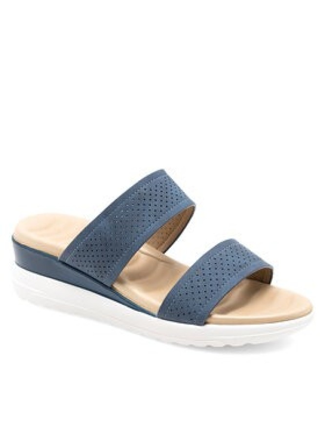 Clara Barson Klapki WYL05010-12 Granatowy