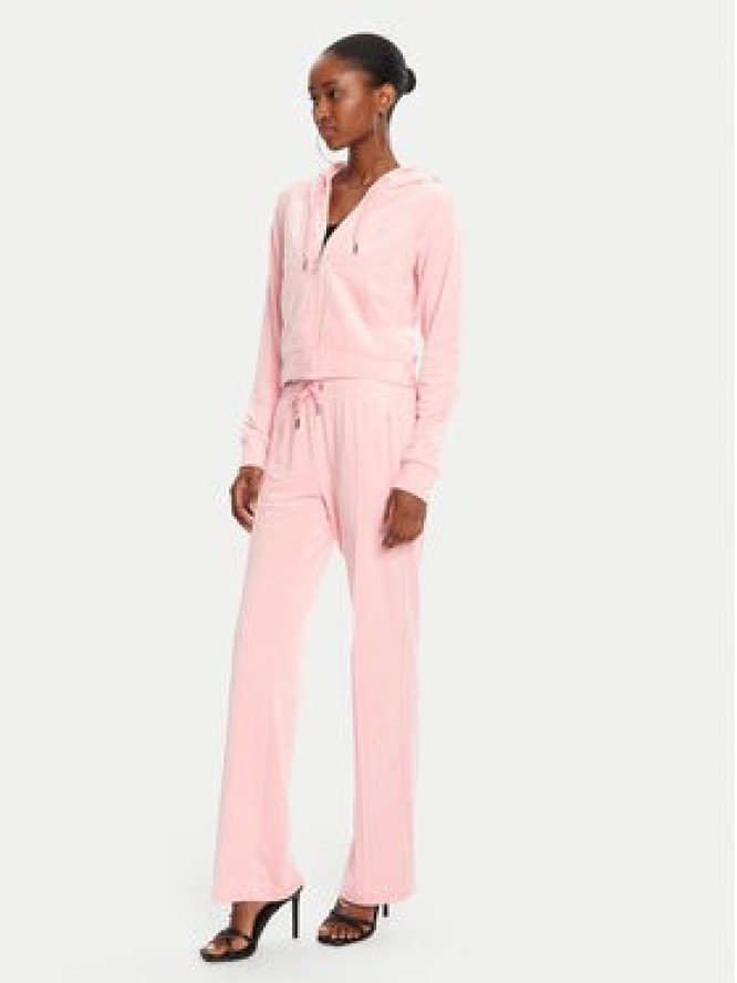Juicy Couture Bluza Madison JCWA122001 Różowy Slim Fit