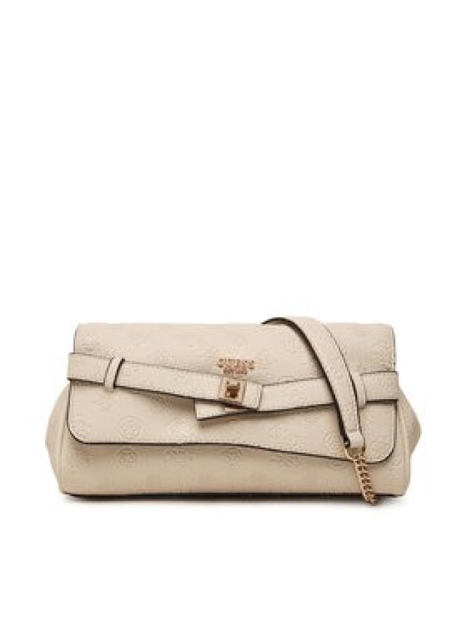 Guess Torebka Ella Logo HWPD97 46210 Beżowy jasny