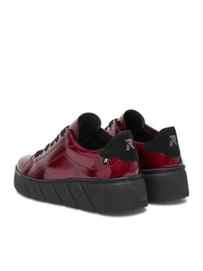 Rieker Sneakersy CEO-W2601-35 Czerwony ciemny