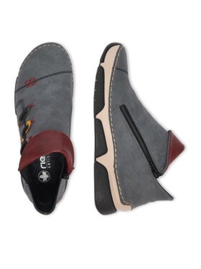 Rieker Botki CEO-45983-14 Niebieski