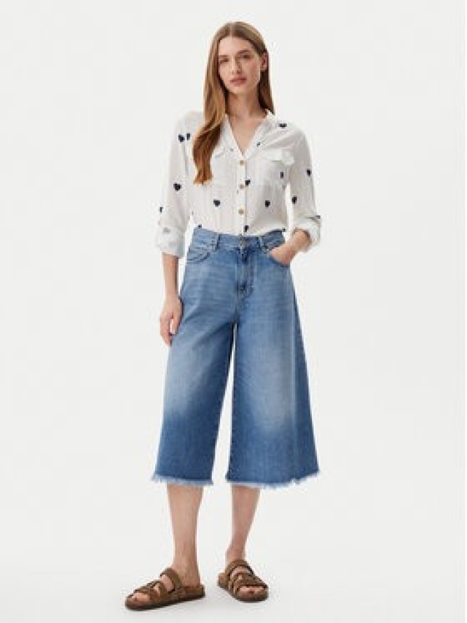 Vero Moda Koszula Bumpy 10275283 Biały Regular Fit