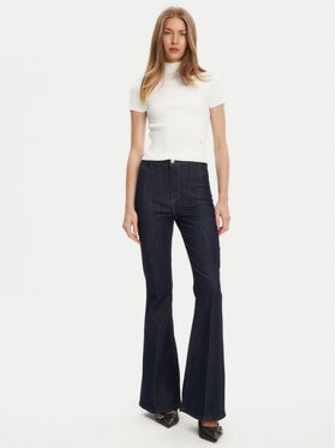 Guess Sweter W5YR04 Z0040 Biały Regular Fit