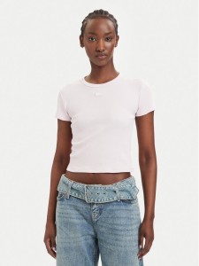 HUGO T-Shirt Baby 50510749 Różowy jasny Slim Fit