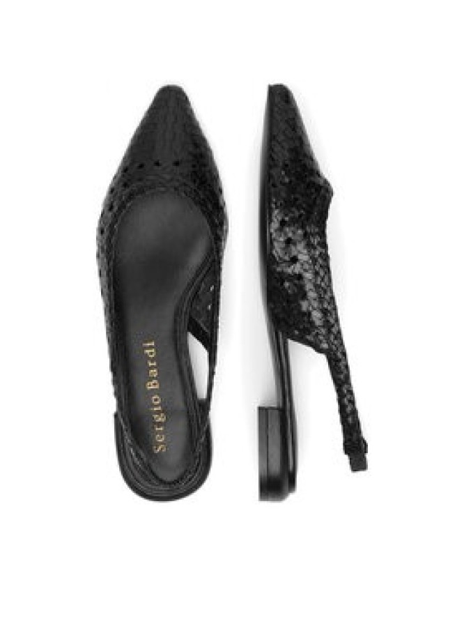 Sergio Bardi Sandały WI40-F1103-01SB Czarny