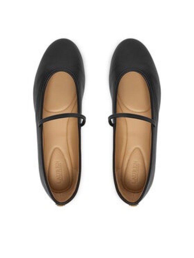 LAUREN RALPH LAUREN Baleriny Jayna 802977874001 Czarny