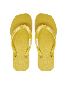 Calvin Klein Jeans Japonki Thong+ Tpu Metallic YW0YW01720 Żółty