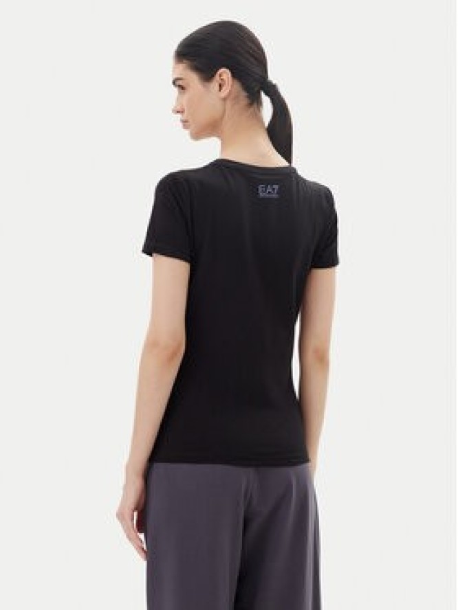 EA7 Emporio Armani T-Shirt 7W000183 AF10373 UC001 Czarny Regular Fit