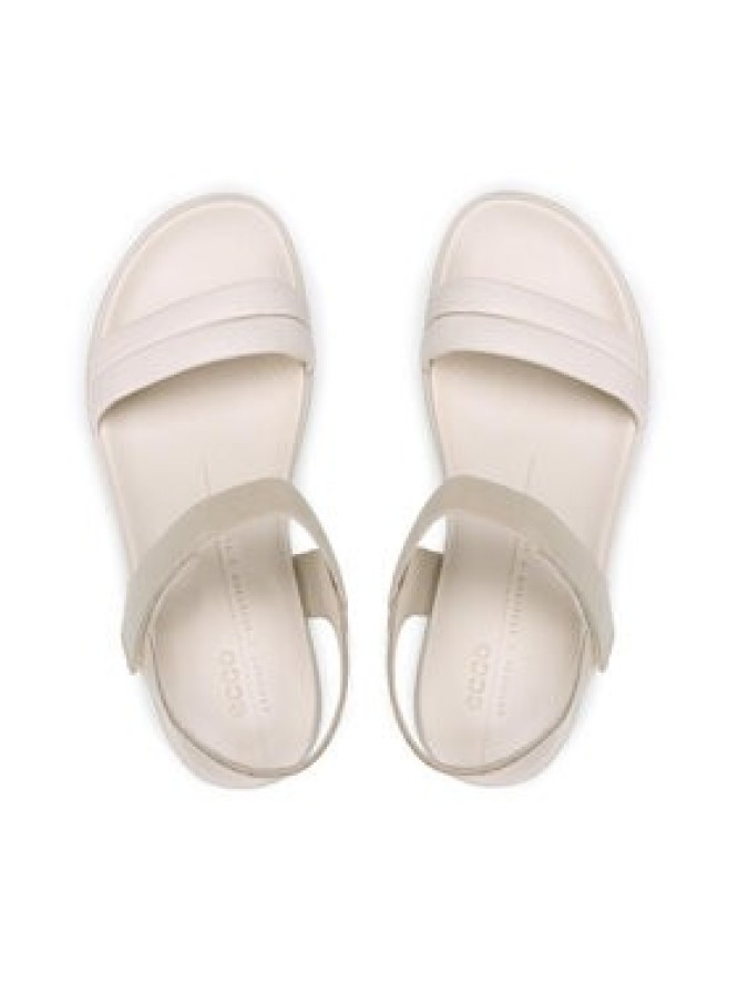 ECCO Sandały Flowt Wedge Lx W 27330359113 Beżowy