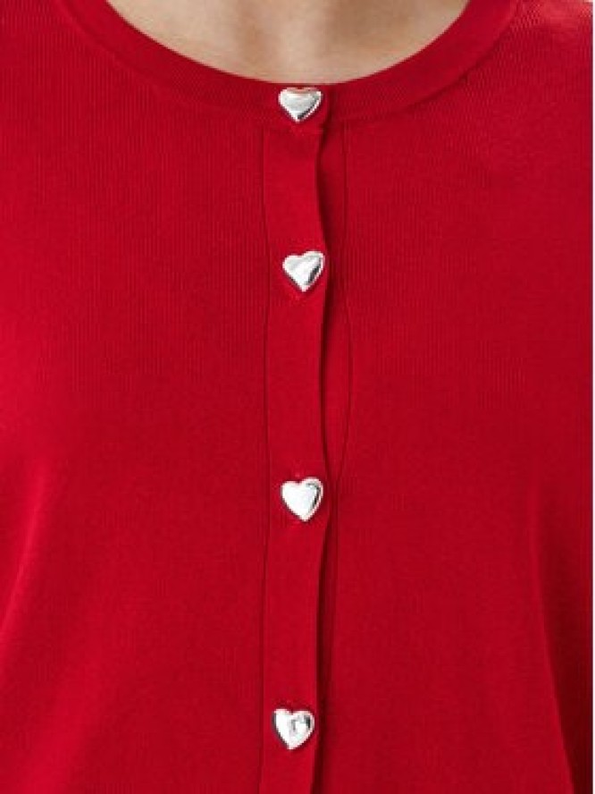 ONLY Kardigan Maisie 15364920 Czerwony Regular Fit