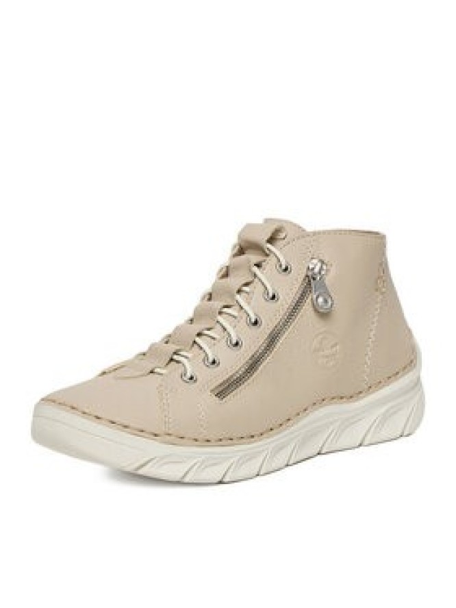 Rieker Trzewiki 55048-60 Beżowy