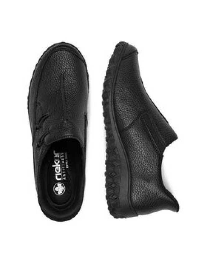 Rieker Półbuty 59559-00 Czarny