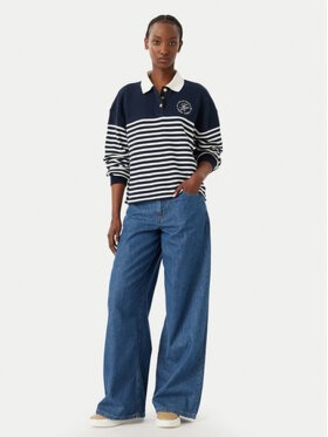 Tommy Hilfiger Bluza WW0WW50036 Granatowy Regular Fit