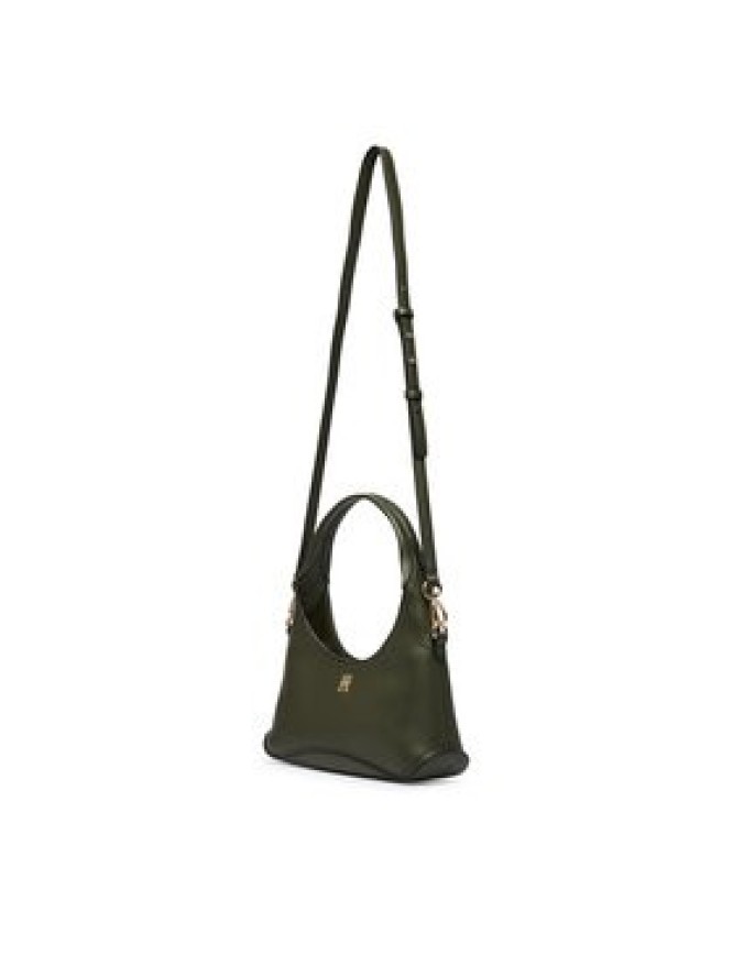 Tommy Hilfiger Torebka Th Everyday Mini Hobo AW0AW19185 Zielony ciemny