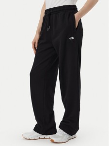 The North Face Spodnie dresowe Tnf Essential Terry Simple Dome Relaxe NF0A8FDS Czarny Regular Fit