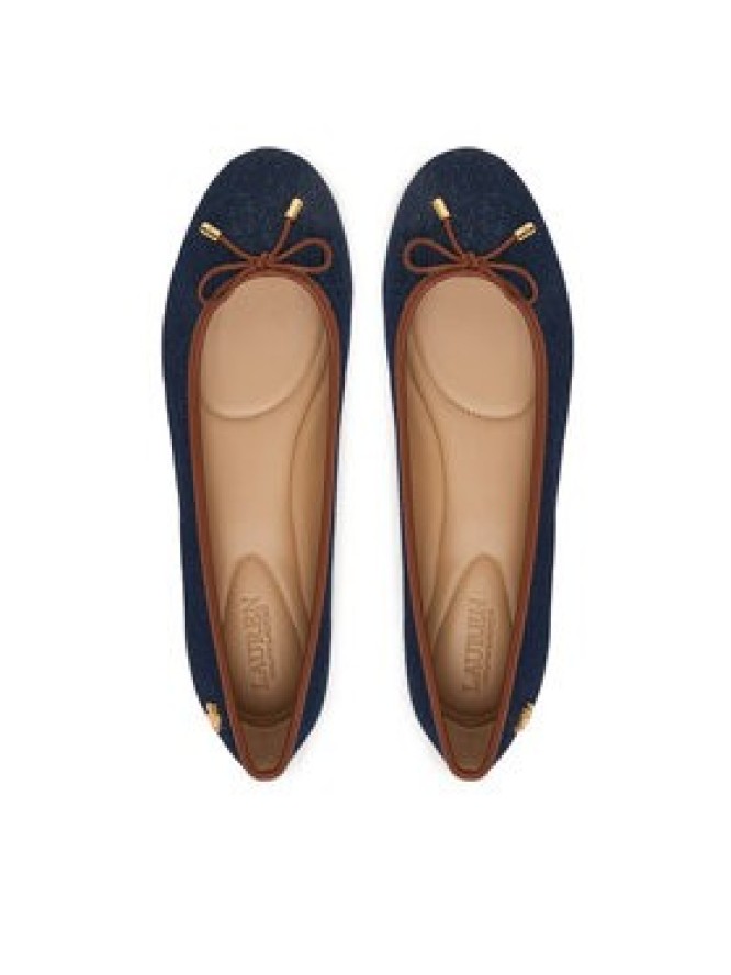 LAUREN RALPH LAUREN Baleriny Jayna 802P04386001 Granatowy