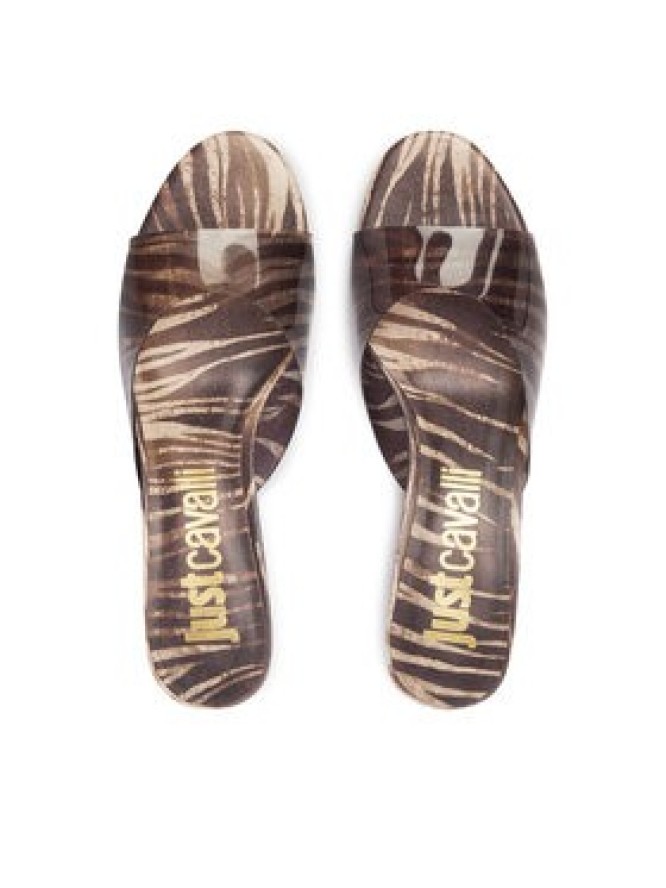 Just Cavalli Klapki 80RA3S61 ZSE42 Brązowy