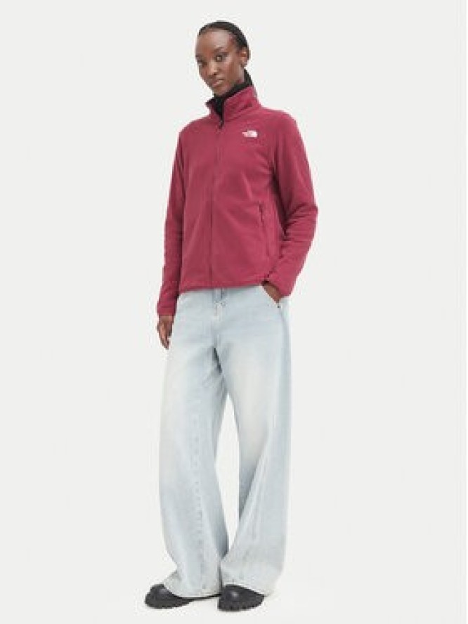 The North Face Polar Glacier NF0A8D2J Bordowy Regular Fit