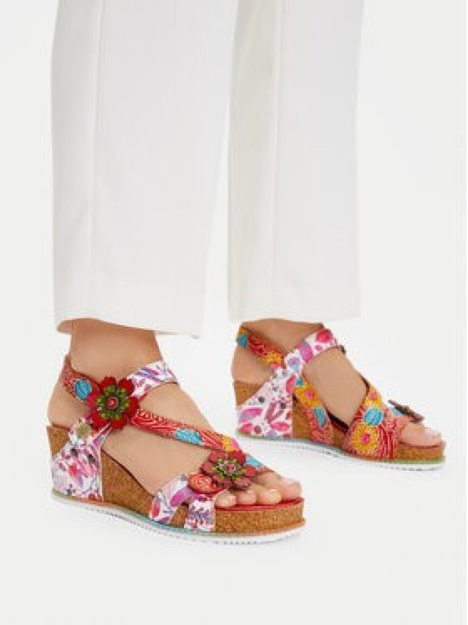 Laura Vita Sandały Bonito 27 Czerwony