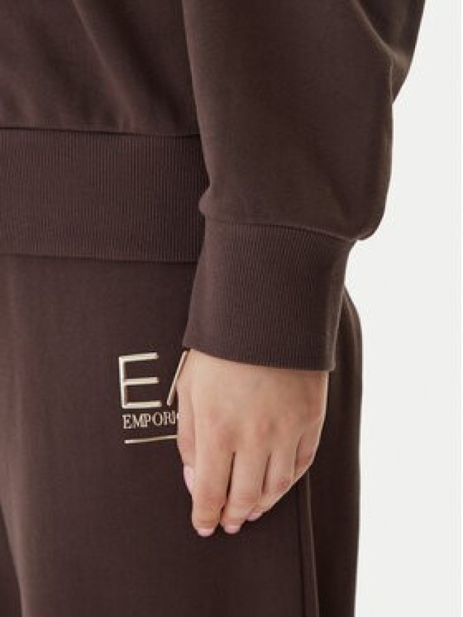 EA7 Emporio Armani Bluza 7W000416 AF12473 U6063 Brązowy Relaxed Fit