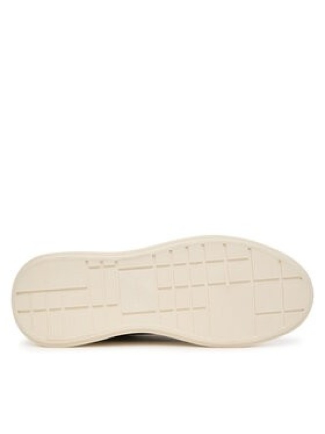 Calvin Klein Sneakersy Chunky Cupsole Laceup Lth YW0YW01947 Brązowy ciemny