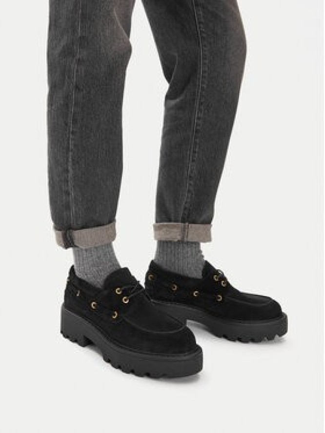 Badura Loafersy EO-AZALEA-8126-25 Czarny