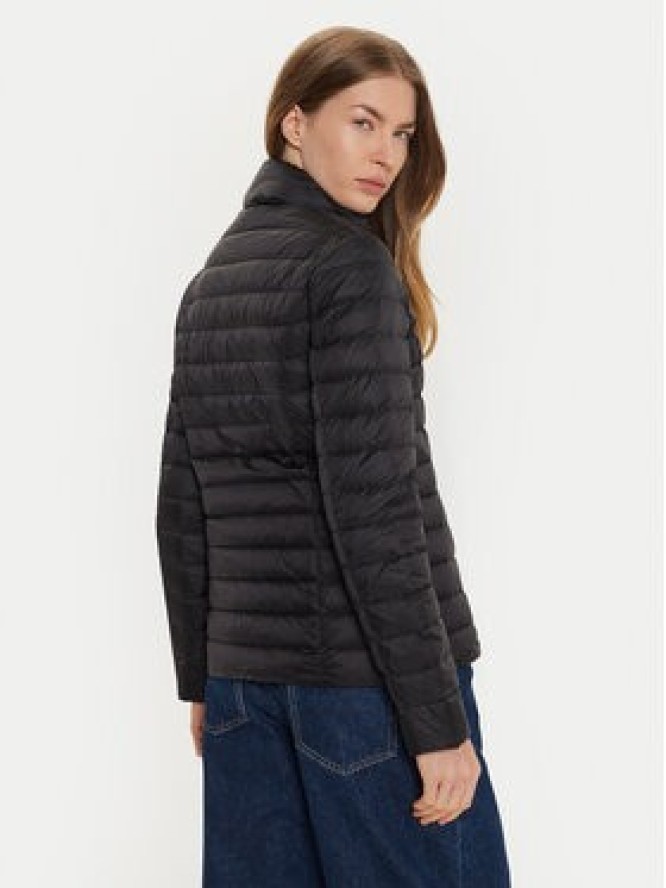 Jott Kurtka puchowa Cha P000WDOW02 Czarny Slim Fit