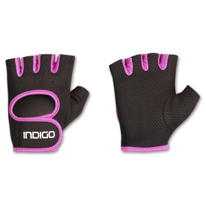 Rękawiczki fitness damskie z neoprenu INDIGO