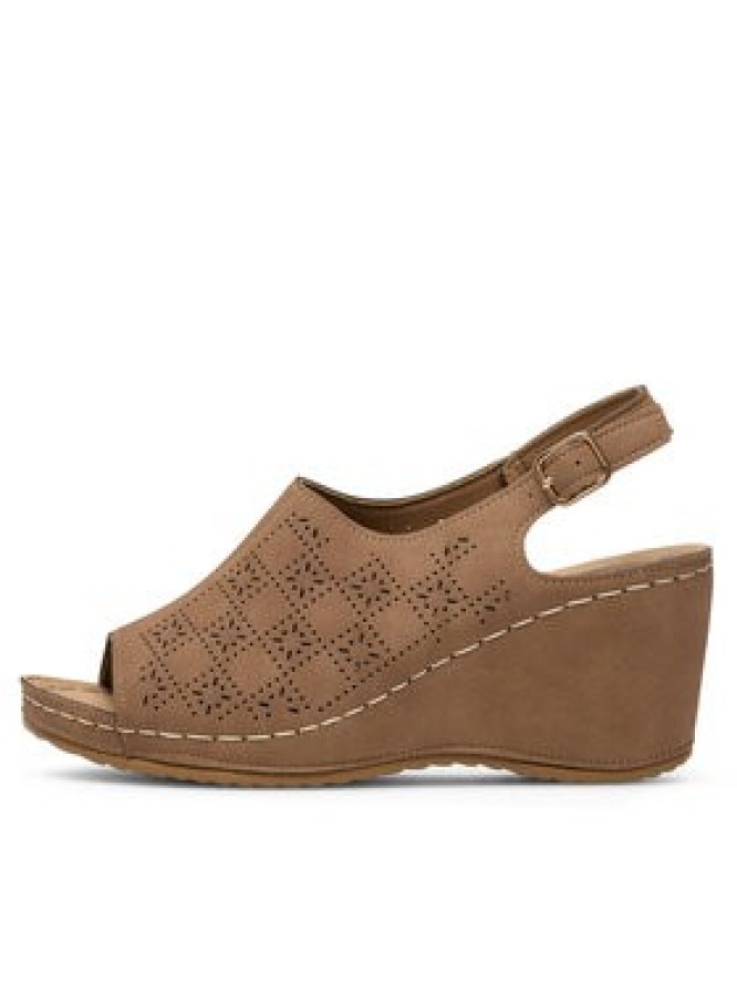 Clara Barson Sandały WYL05010-31 Brązowy