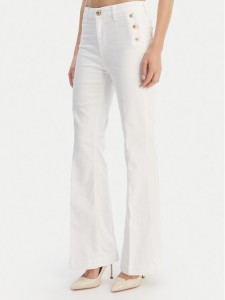 Liu Jo Jeansy UA6162 T456A Biały Flare Fit