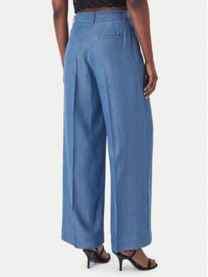 Fracomina Spodnie palazzo FS26SV3005D46901 Niebieski Wide Leg