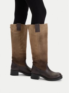 Steve Madden Kozaki Banner SM11003092 Brązowy