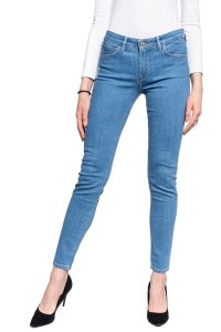 LEE SCARLETT SKINNY DAMSKIE SPODNIE JEANSOWE BRIGHT BLUE L526MANT 112111748