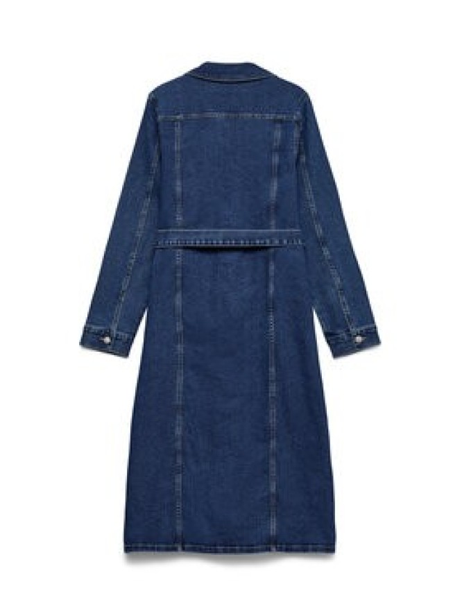 Vero Moda Sukienka jeansowa Telly 10338086 Niebieski Regular Fit