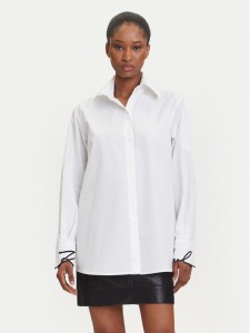 KARL LAGERFELD Koszula A3W11023 Biały Regular Fit