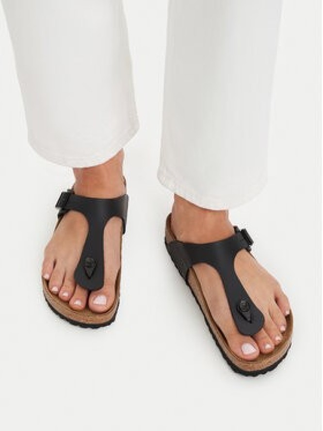 Birkenstock Japonki Gizeh 0043693 Czarny