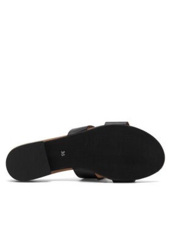 Sergio Bardi Klapki WB05-B1037-01SB Czarny